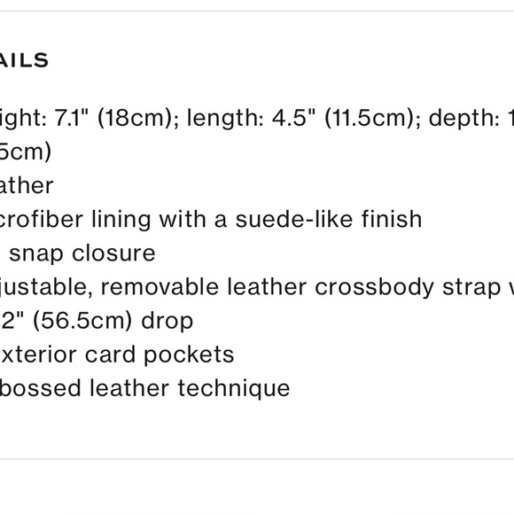 Tory Burch Light Pink Crossbody phone bag - Picture 6 of 6